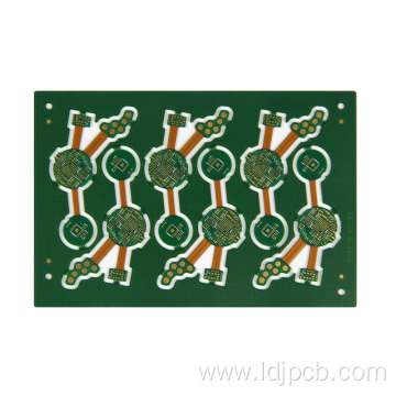 Double-Side PCB Rigid Flex PCB HASL Circuit Board